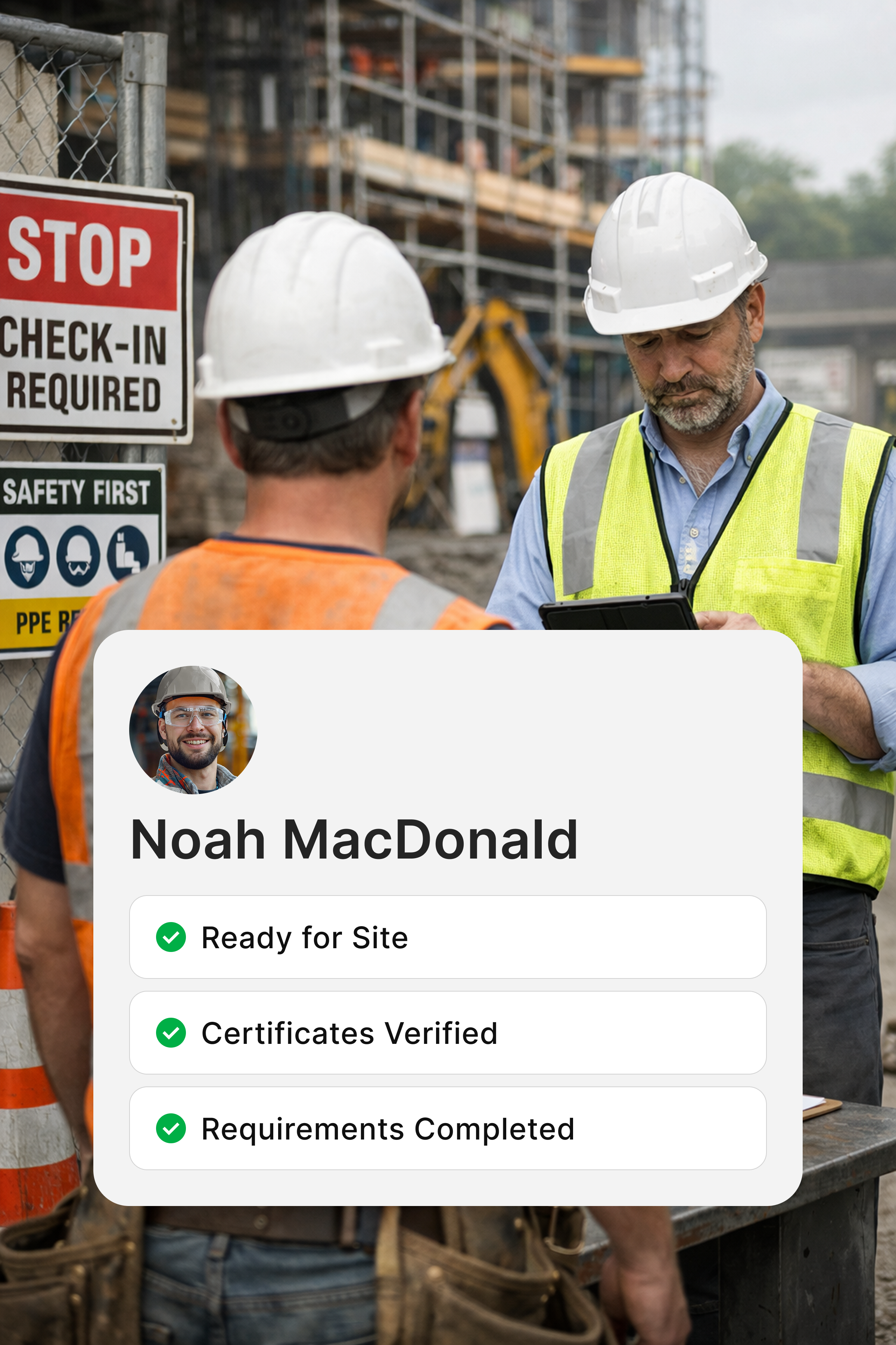 WorkSitePass in action